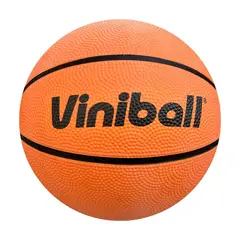 Viniball - Pelota de Básquet Viniball Goma Nro 7 Naranja