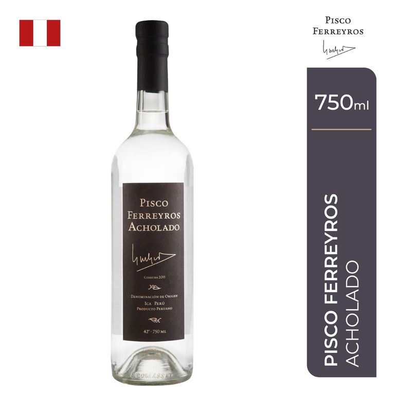 Pisco Ferreyros Acholado Botella 750 mL