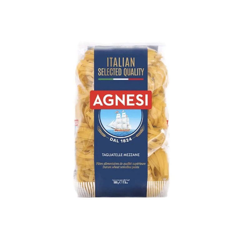 Fideo Tagliatelle Mezzane Agnesi Bolsa 500 g