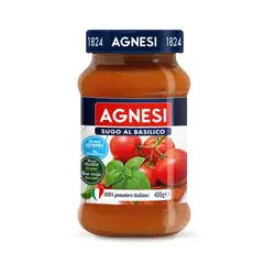 AGNESI - Pomodoro E Basil Ico 400 g