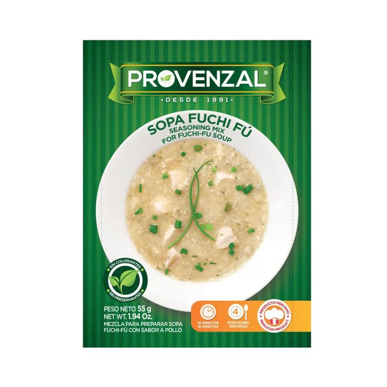 Sopa Fuchí Fú Sabor a Pollo Provenzal Caja 55 g