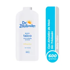 DR ZAIDMAN - Talco Para Bebé Dr Zaidman Almidón Envase 600 g