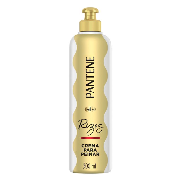 Crema para Peinar Pantene Rizos Botella 300 mL