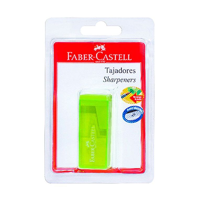 Tajador Faber Castell Con Depósito Color Surtido