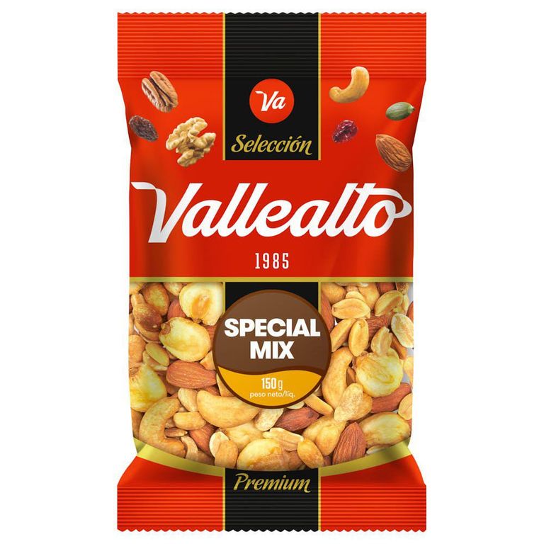 Snack Frutos Secos Vallealto Special Mix Bolsa 150 g