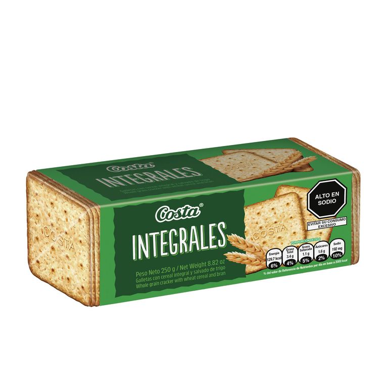 Galletas Costa Integrales Empaque 250 g