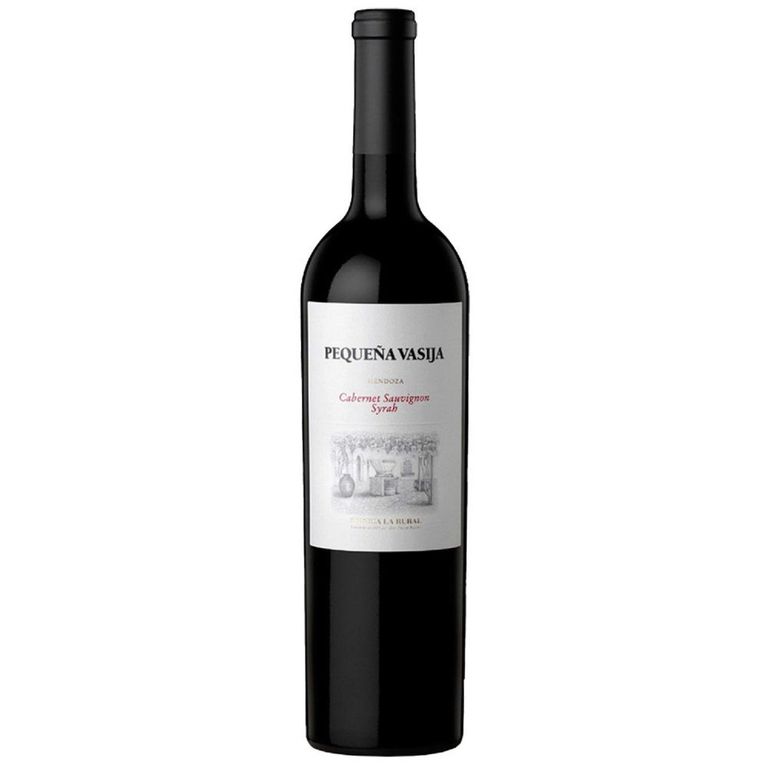 Vino Tinto Pequeña Vasija Cabernet Sauvignon Syrah Botella 750 mL