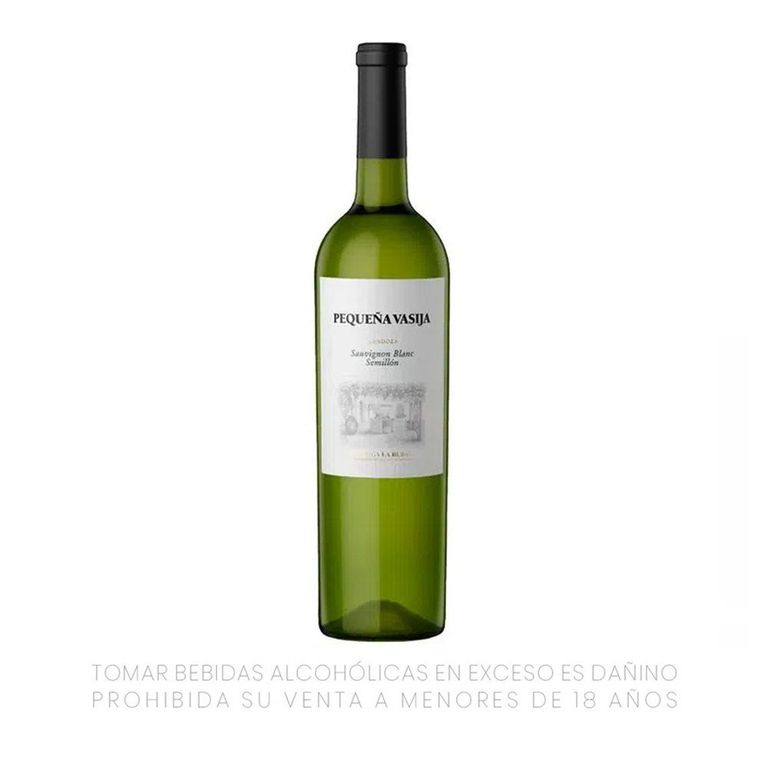 Vino Tinto Pequeña Vasija Sauvignon Blanc Semillón Botella 750 mL