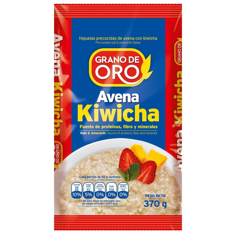 Avena Kiwicha Grano de Oro Bolsa 370 g