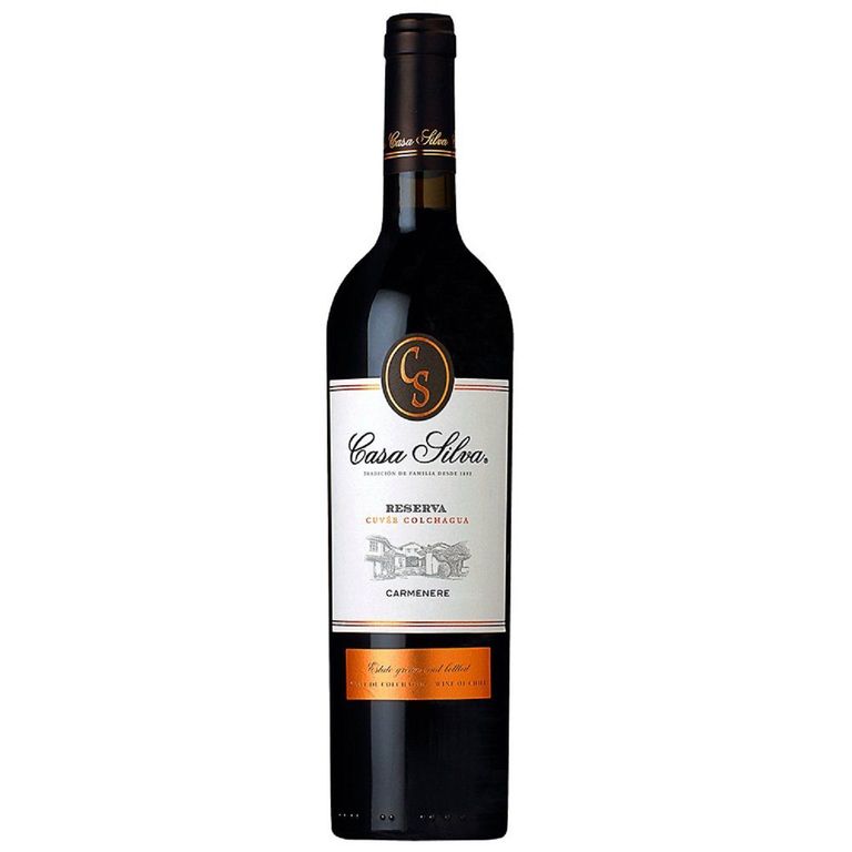 Vino Tinto Casa Silva Reserva Limitada Carmenere Botella 750 mL