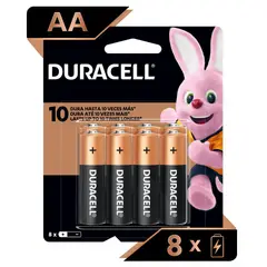DURACELL - Pilas Alcalinas Aa X8Un