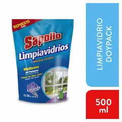 SAPOLIO - Limpiavidrios Lavanda Envase 500 mL