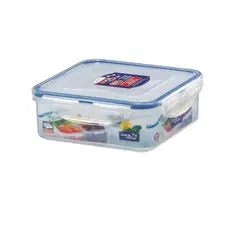 LOCK´N LOCK - Contenedor Lock´N Lock Cuadrado 4 Divisiones 870 mL