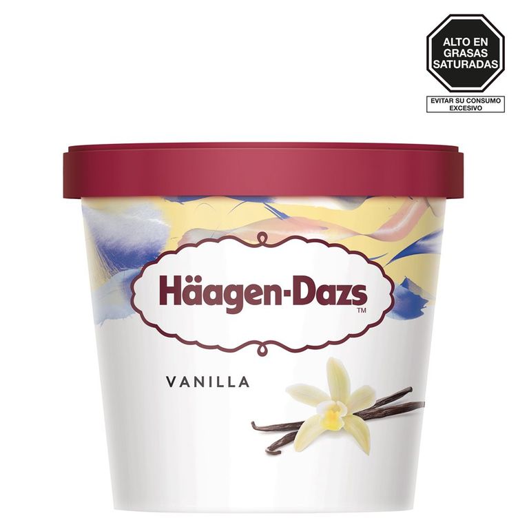 Helado Haagen Dazs Vainilla Pote 473 mL