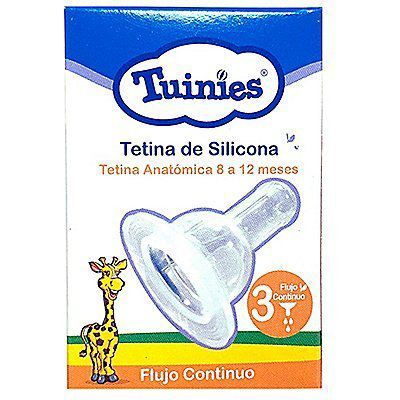 Tetina Anatómica Tuinies Silicona 3
