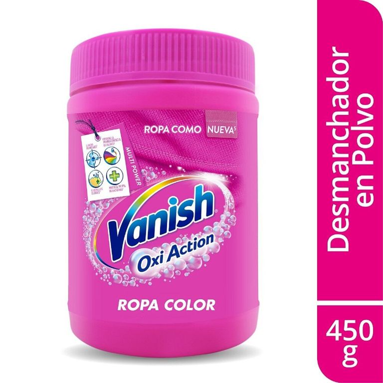Quitamanchas en Polvo Vanish Ropa Color Envase 450 g