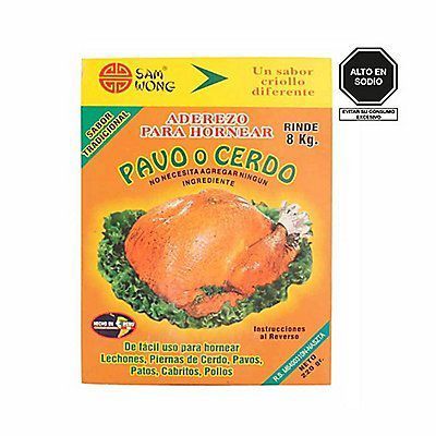 Aderezo para Hornear Sam Wong Caja 220 g