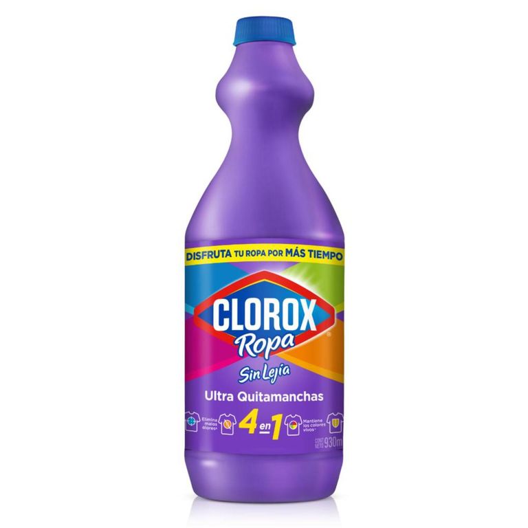 Ultra Quitamanchas Líquido Clorox Ropa Color Botella 930 mL