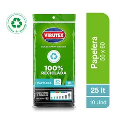 VIRUTEX - Bolsa Basura Virutex Empaque 10 Und