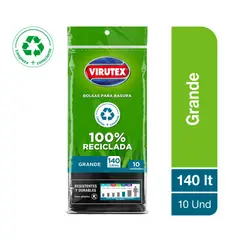 VIRUTEX - Bolsa Basura Empaque 10 Und