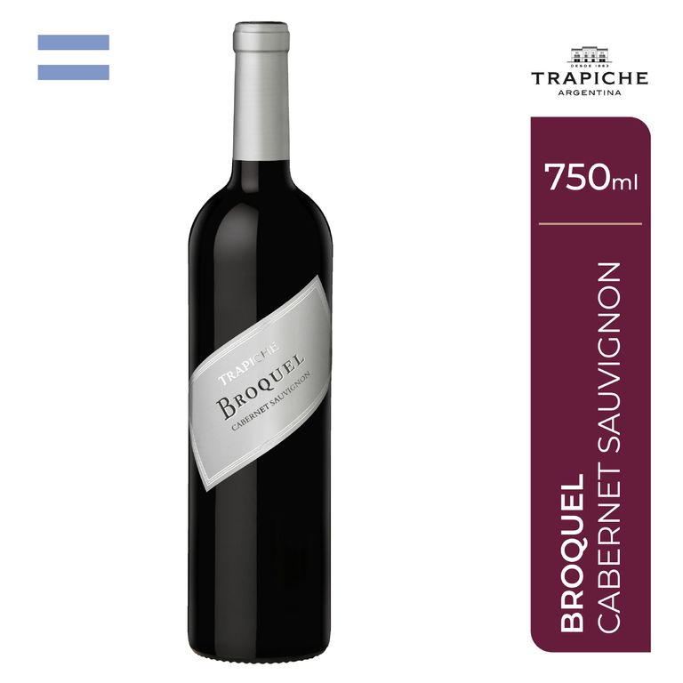 Vino Tinto Broquel Trapiche Cabernet Sauvignon Botella 750 mL