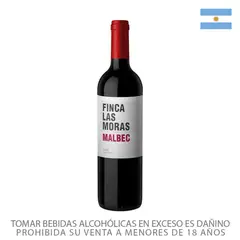 undefined - Vino Tinto Las Moras Malbec Botella 750 mL
