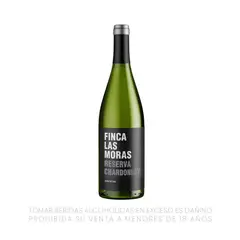 LAS MORAS - Vino Blanco Las Moras Reserva Chardonnay 13.5° Botella 750 mL