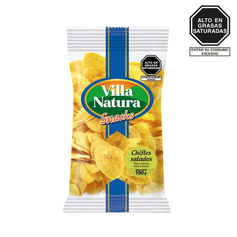 Chifles Salado Villa Natura Bolsa 150 g