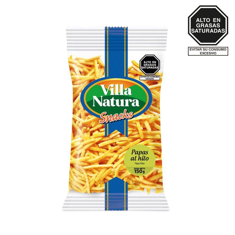 Papas al Hilo Villa Natura Bolsa 150 g