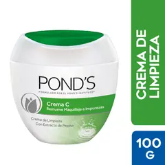 PONDS - Crema Facial Limpiadora Pepino Envase 100 g