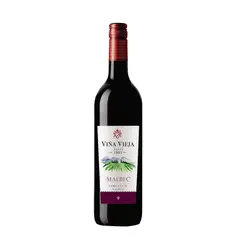 VIÑA VIEJA - Vino Viña Vieja Tinto Malbec Valle De Ica Botella 750 mL