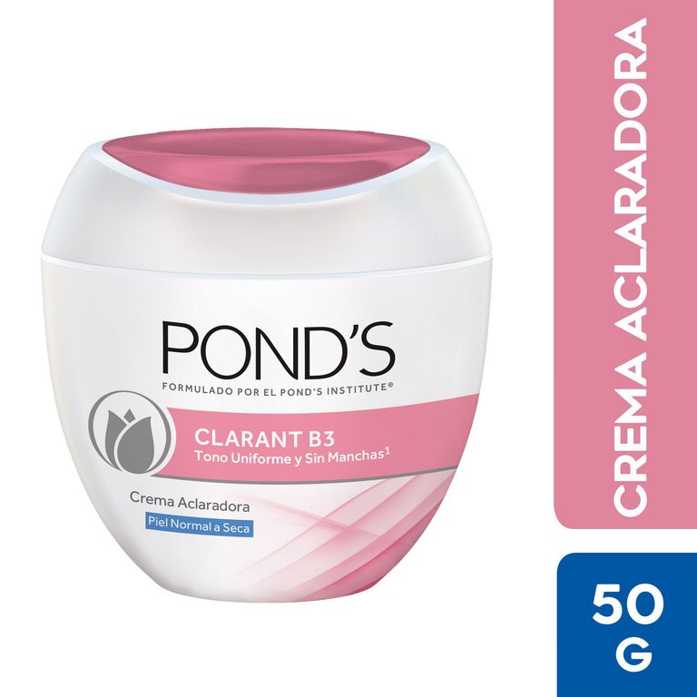 Crema Facial Ponds Clarant B3 Piel Normal a Seca Envase 50 g