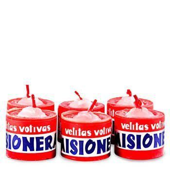Velas Votivas 10 Misionera 6 Unidades