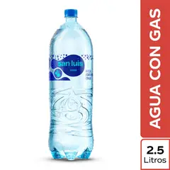 SAN LUIS - Agua Mineral con gas 2.5 L