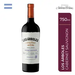 NAVARRO CORREAS - Vino Tinto Sauvignon Navarro Correas Los Árboles 12.5° Botella 750 mL