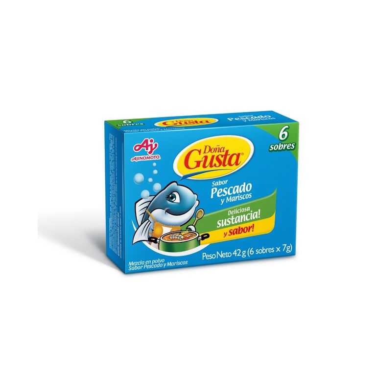 Caldo en Polvo Doña Gusta Pescado Caja 6 Und