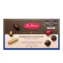 LA IBERICA - Bombones Surtidos La Ibérica Caja 300 g