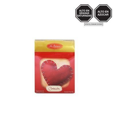 Chocolate Corazón La Ibérica Caja 80 g