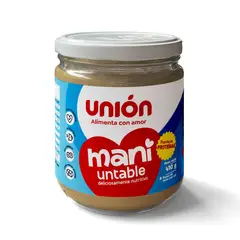 UNION - Mantequilla de Mani Union Pote 410 g
