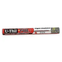 U-THIL - Rollo Papel Aluminio Uthil Empaque 8 m