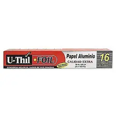 U THIL - Papel Aluminio Uthil 16m Con Sierra