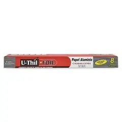 U THIL - Papel Aluminio Uthil 8m Cubre Cocinas