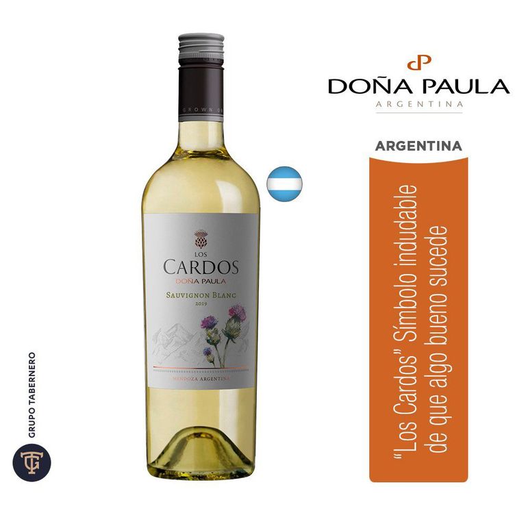 Vino Tinto Doña Paula Los Cardos Sauvignon Blanc Botella 750 mL