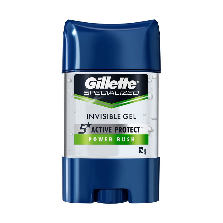 Desodorante en Gel Gillette Power Rush Envase 82 g