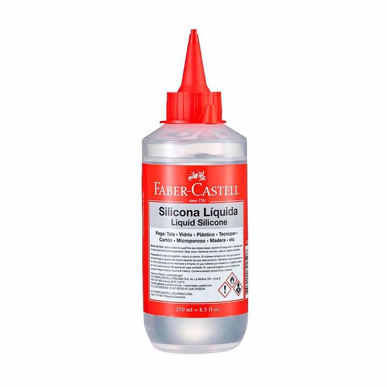 Silicona Líquida Faber Castell Envase 250 mL