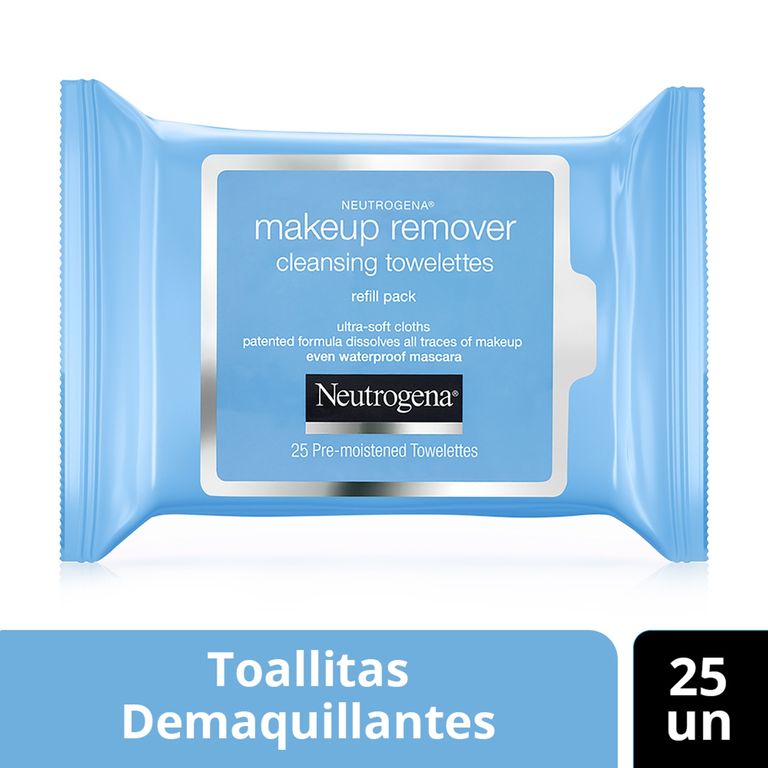 Toallitas Desmaquillantes Neutrogena Empaque 25 Und