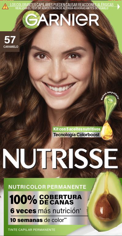 Tinte Nutrisse Tono 57 Caramelo