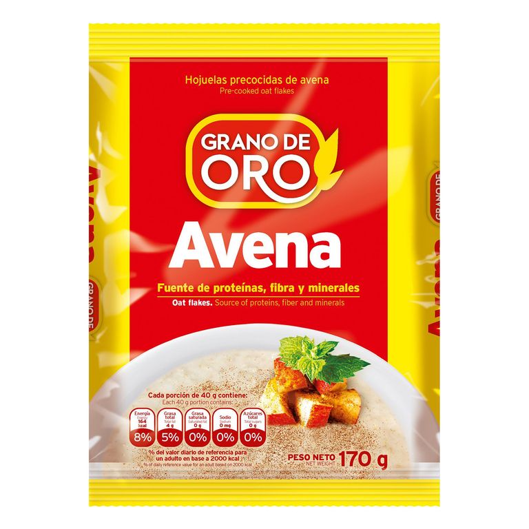 Avena Grano de Oro Bolsa 170 g