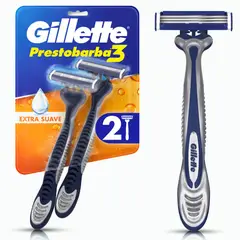 GILLETTE - Afeitadora Gillette Prestobarba3 Pack 2 und