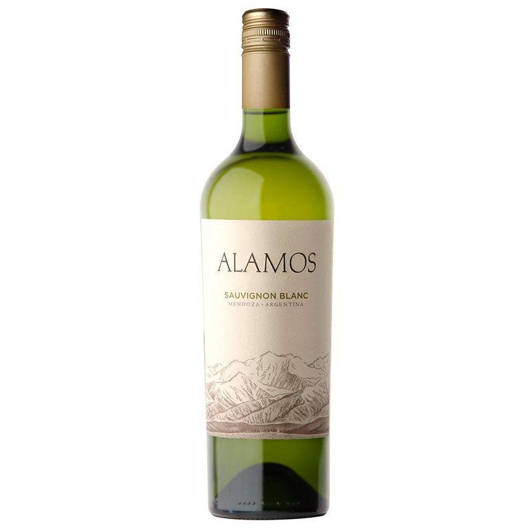 Vino Blanco Alamos Sauvignon Blanc 13.5° Botella 750 mL